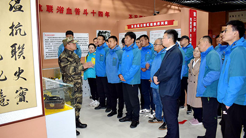 公司北景區(qū)運(yùn)營(yíng)黨支部“奮斗百年路 啟航新征程--學(xué)黨史、悟思想、辦實(shí)事、開(kāi)新局”寒蔥嶺密營(yíng)遺址愛(ài)國(guó)主義教育實(shí)地考察主題黨日活動(dòng)